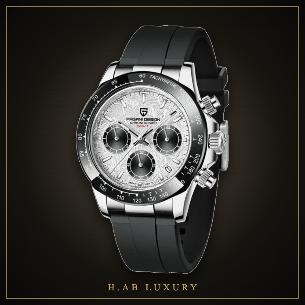 Pagani Design V2 - Retro Sapphire Chronograph