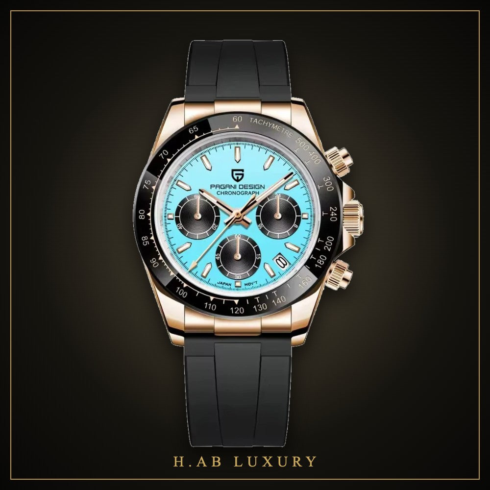 Pagani Design V2 - Retro Sapphire Chronograph