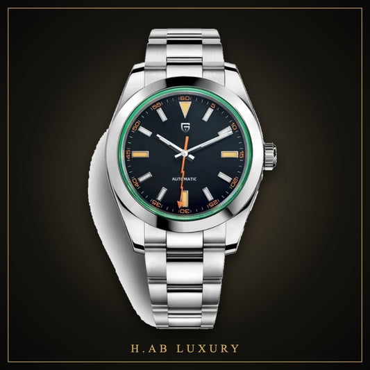 Pagani Design Green Glass - Automatic Sapphire Watch