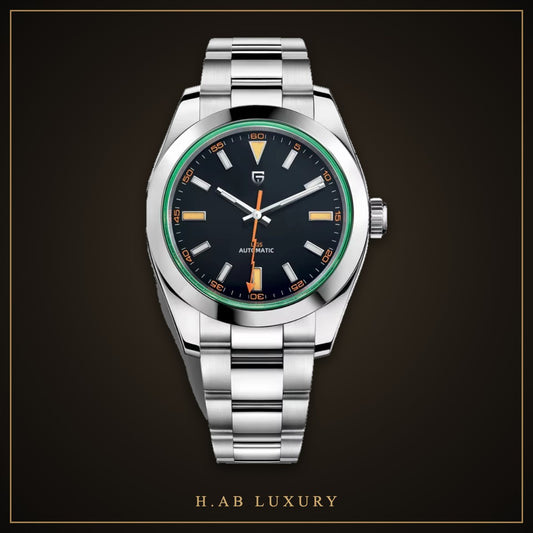 Pagani Design Green Glass - Automatic Sapphire Watch