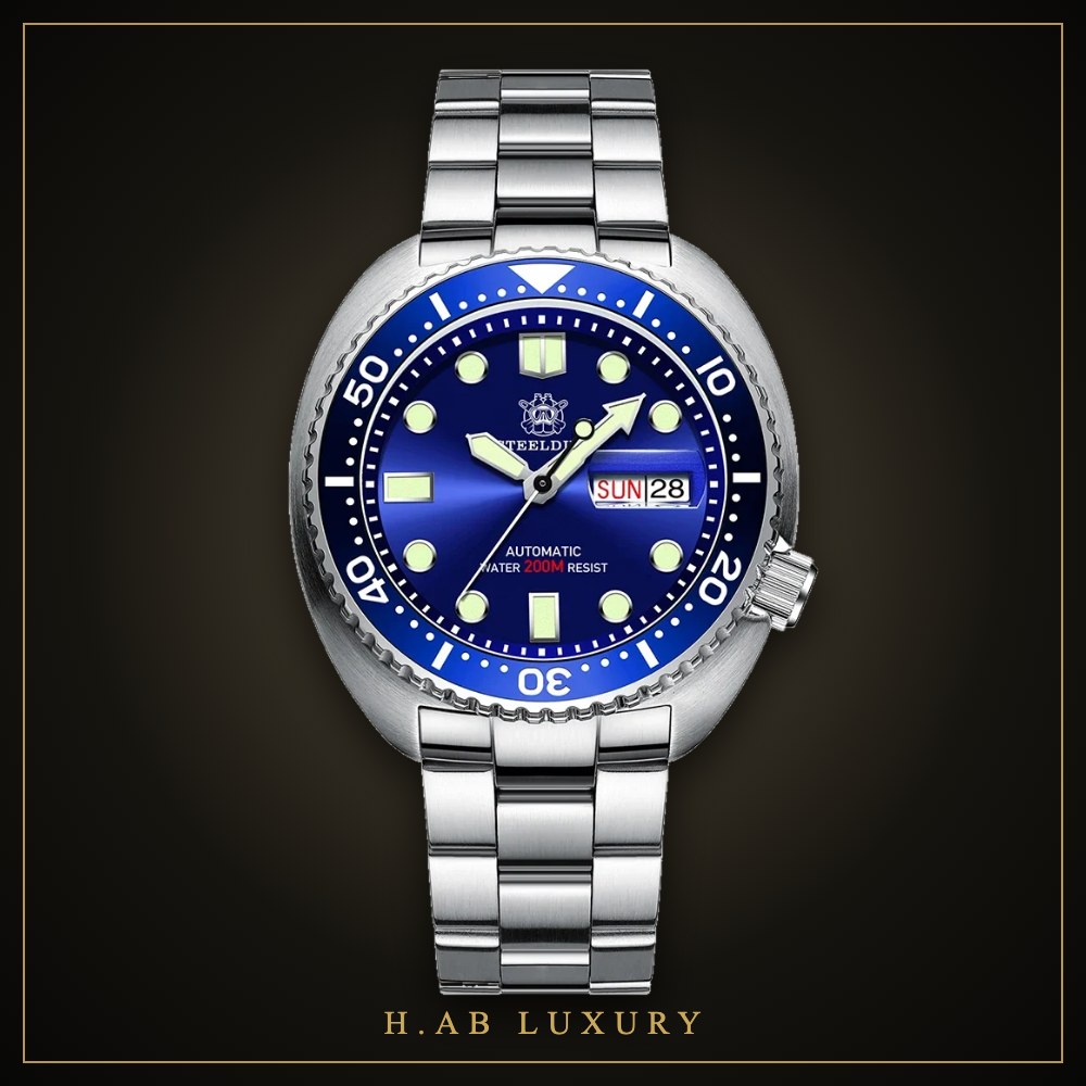 Steeldive SD1972 - Ceramic Day-Date Automatic, 45mm