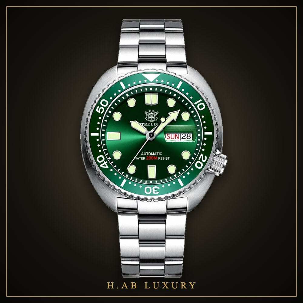 Steeldive SD1972 - Ceramic Day-Date Automatic, 45mm