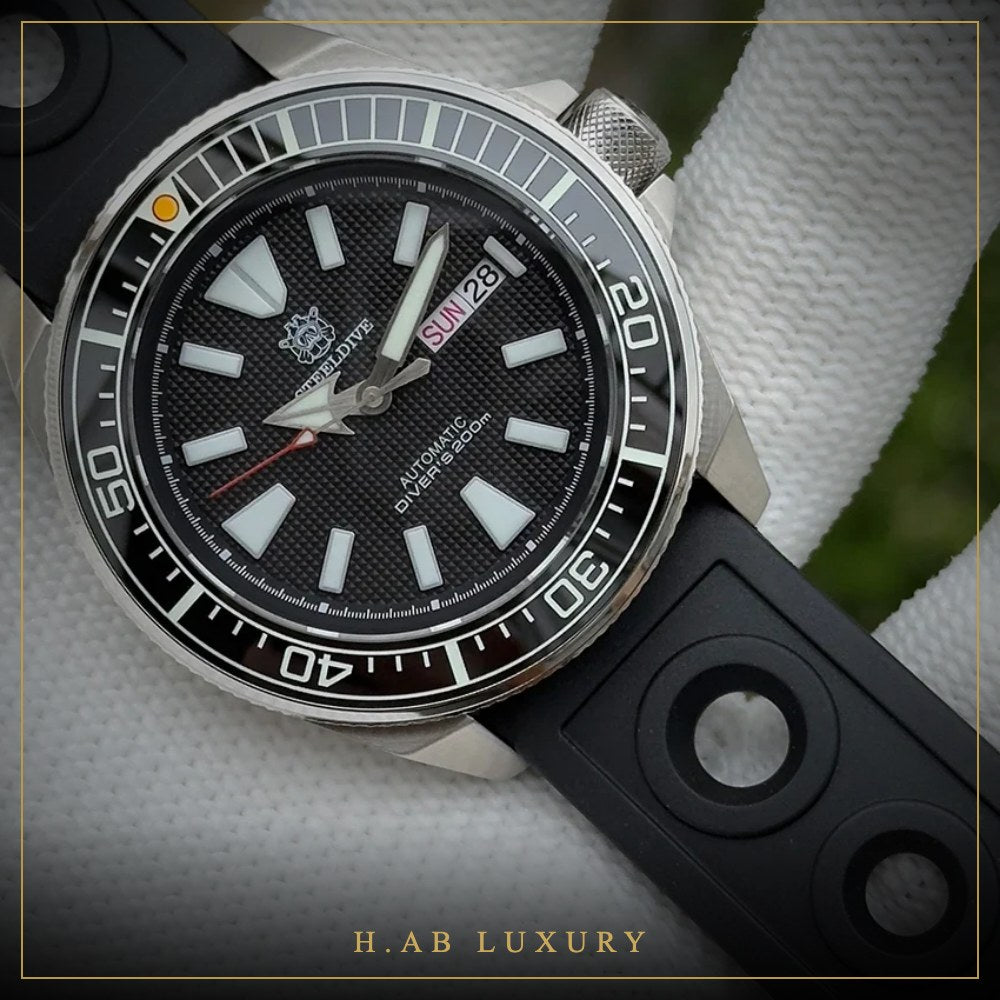 Steeldive SD1961 - BGW9 Lume Automatic Diver, 200m