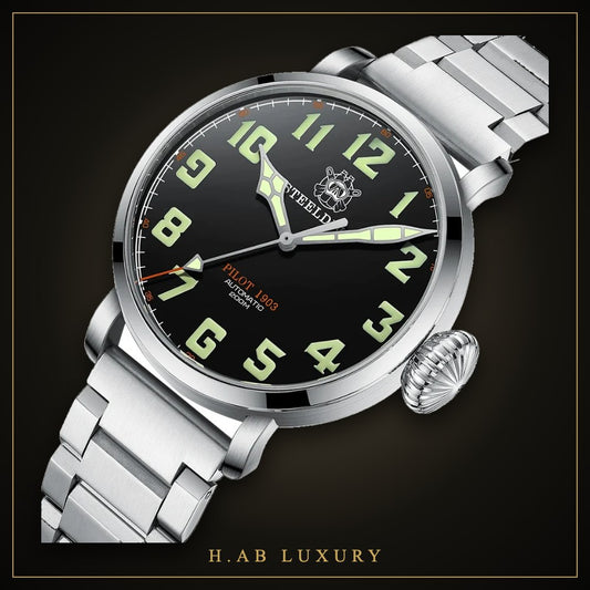Steeldive SD1903 - 46.5mm Automatic Diver, 200m