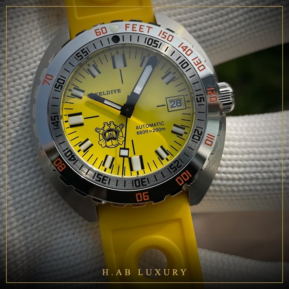 Steeldive SD1967 - Steel Bezel Automatic Diver, 200m