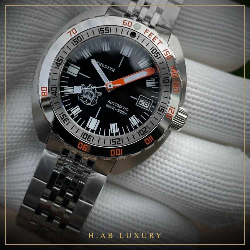 Steeldive SD1967 - Steel Bezel Automatic Diver, 200m