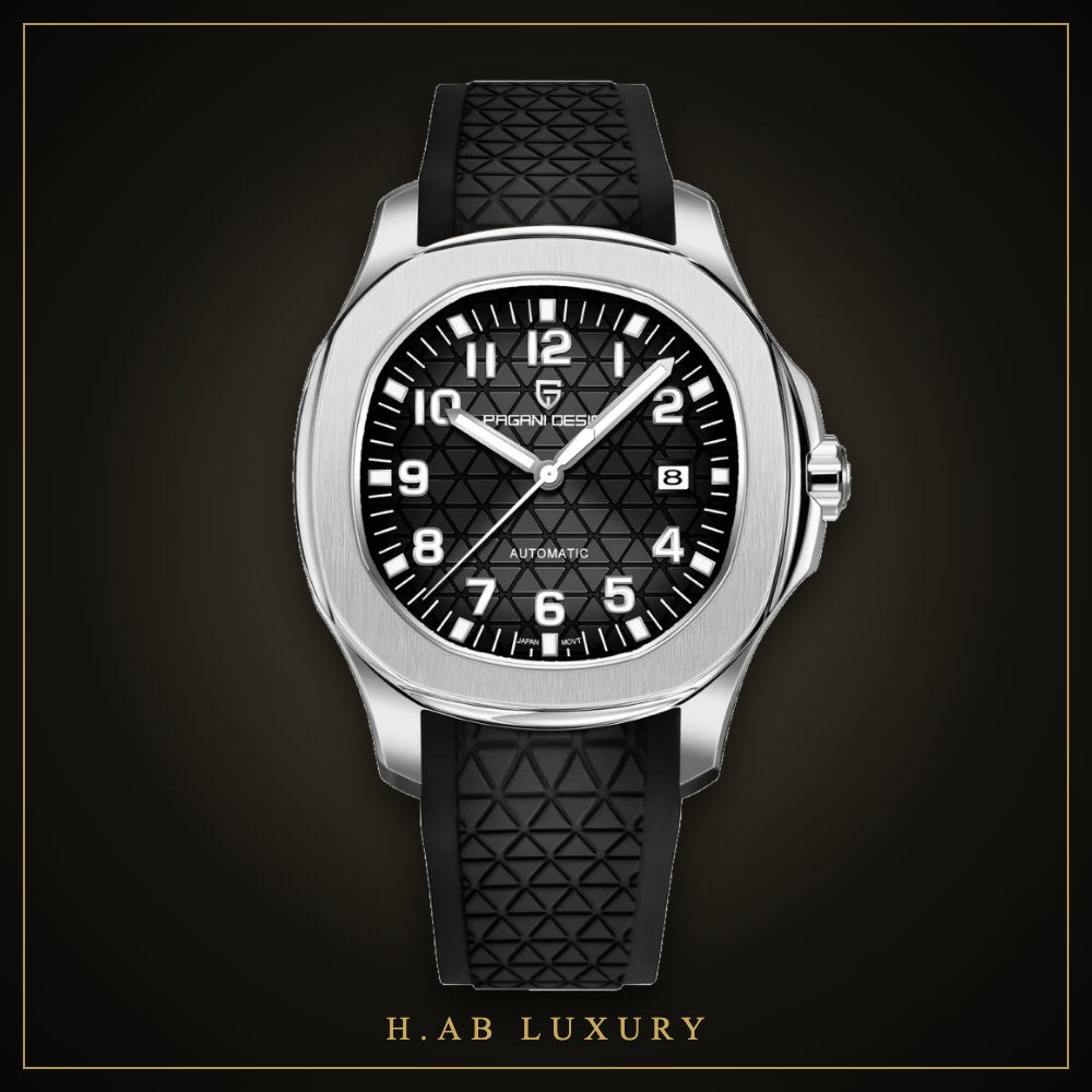 Pagani Design Rose Gold Cushion - Automatic Watch