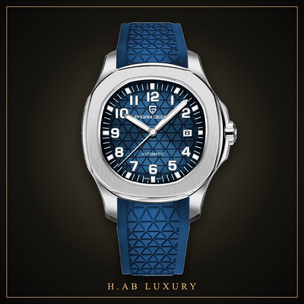 Pagani Design Rose Gold Cushion - Automatic Watch
