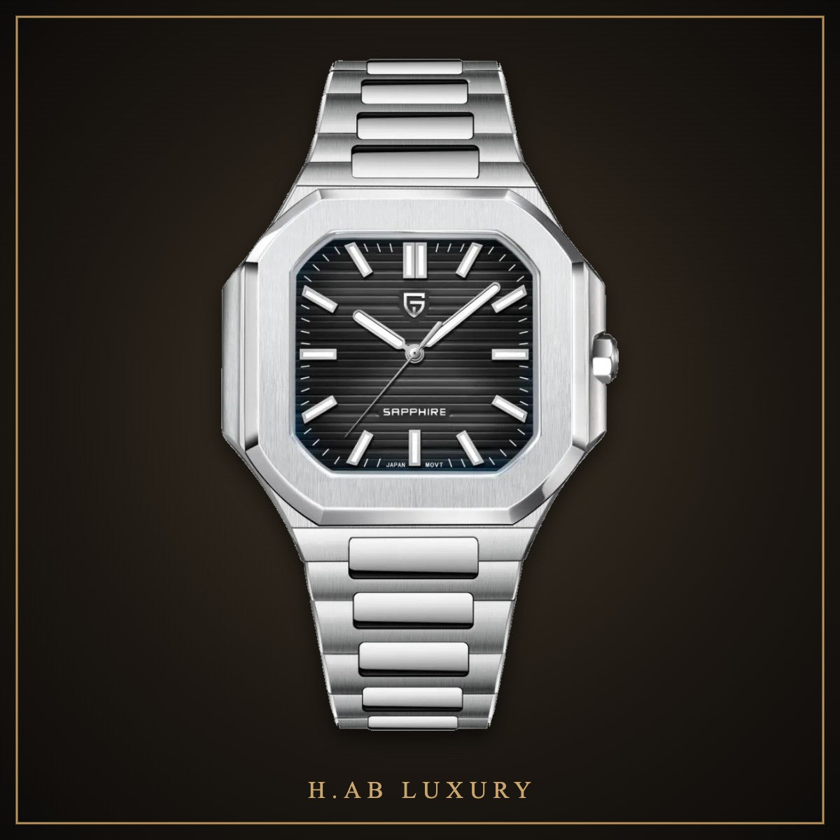 Pagani Design PD-YS019 Octagonal Sapphire Quartz Watch – view 10