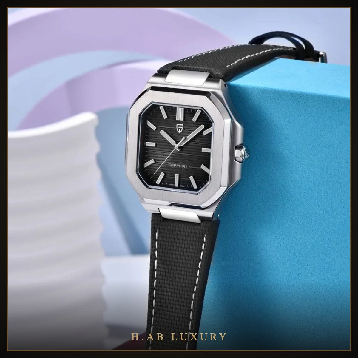 Pagani Design PD-YS019 Octagonal Sapphire Quartz Watch – view 12