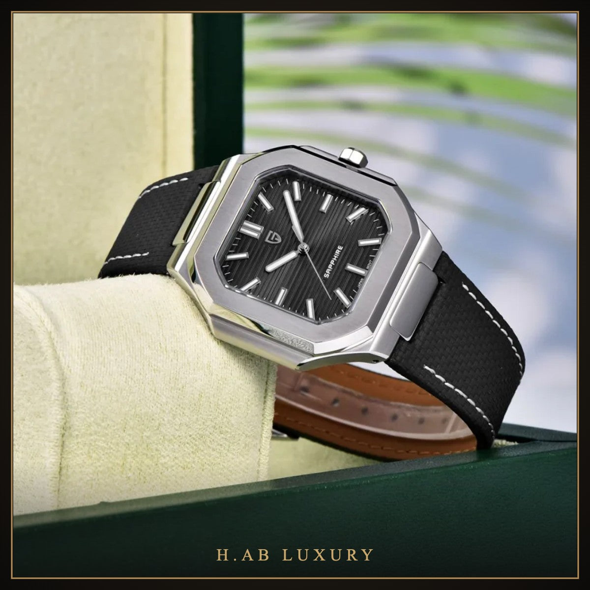 Pagani Design PD-YS019 Octagonal Sapphire Quartz Watch – view 13