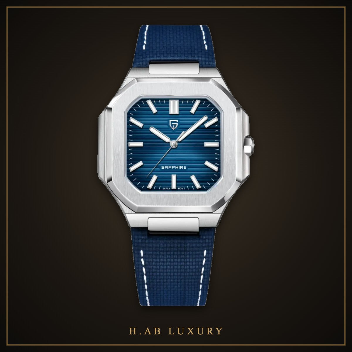 Pagani Design PD-YS019 Octagonal Sapphire Quartz Watch – view 2