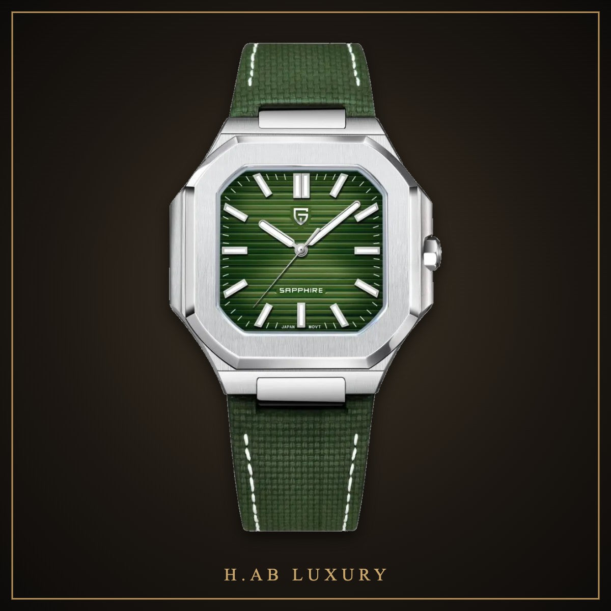 Pagani Design PD-YS019 Octagonal Sapphire Quartz Watch – view 4