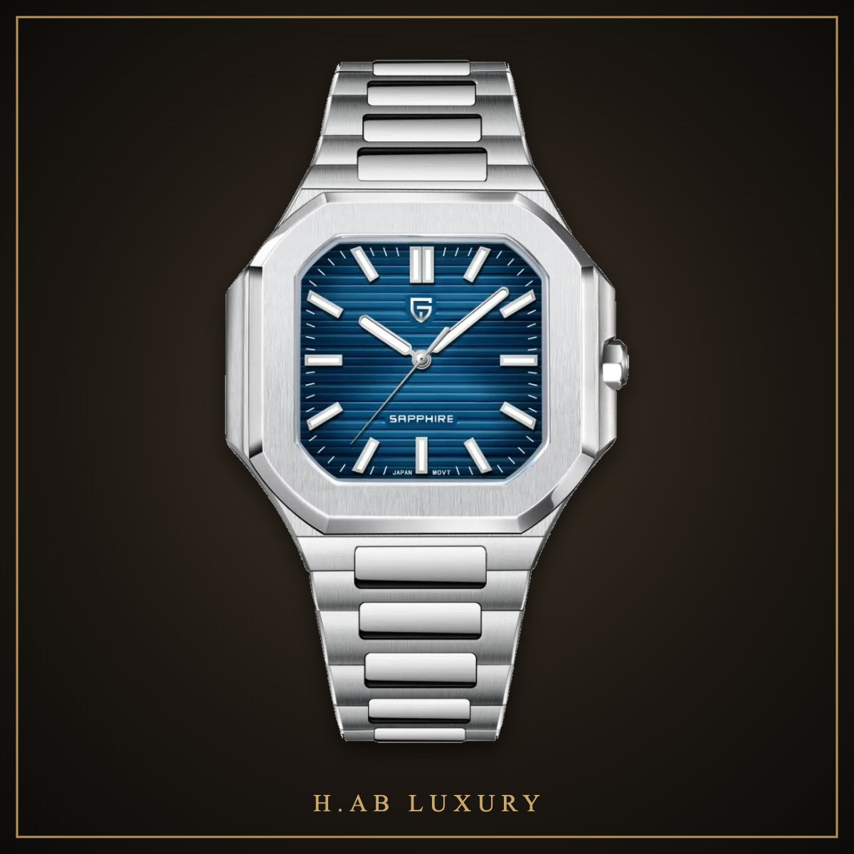 Pagani Design PD-YS019 Octagonal Sapphire Quartz Watch – view 8