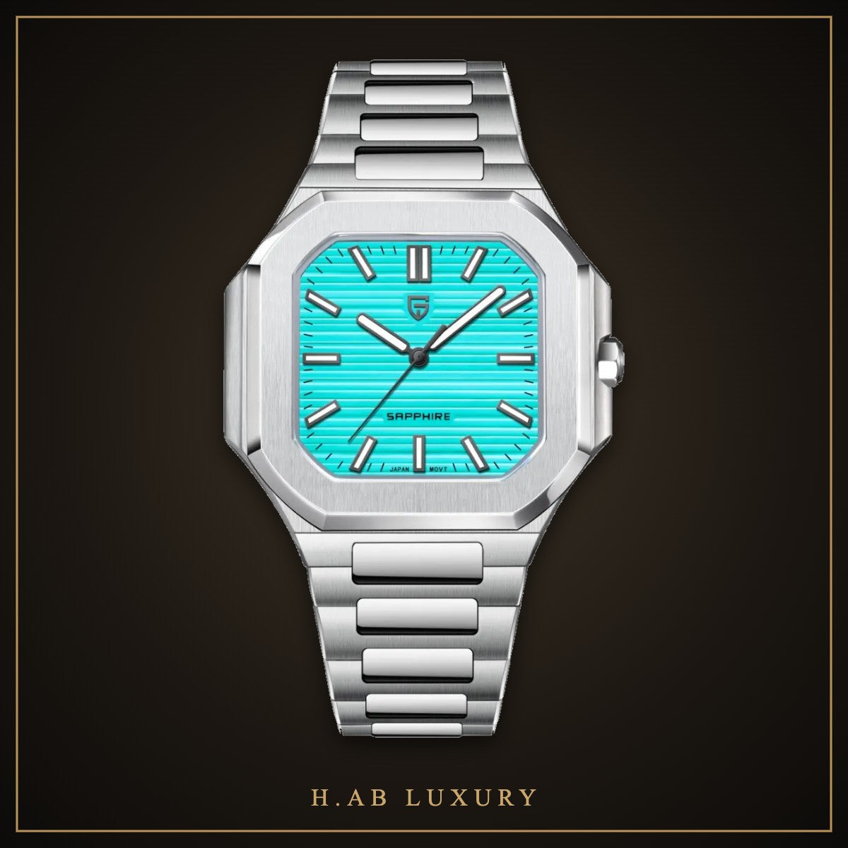 Pagani Design PD-YS019 Octagonal Sapphire Quartz Watch – view 9