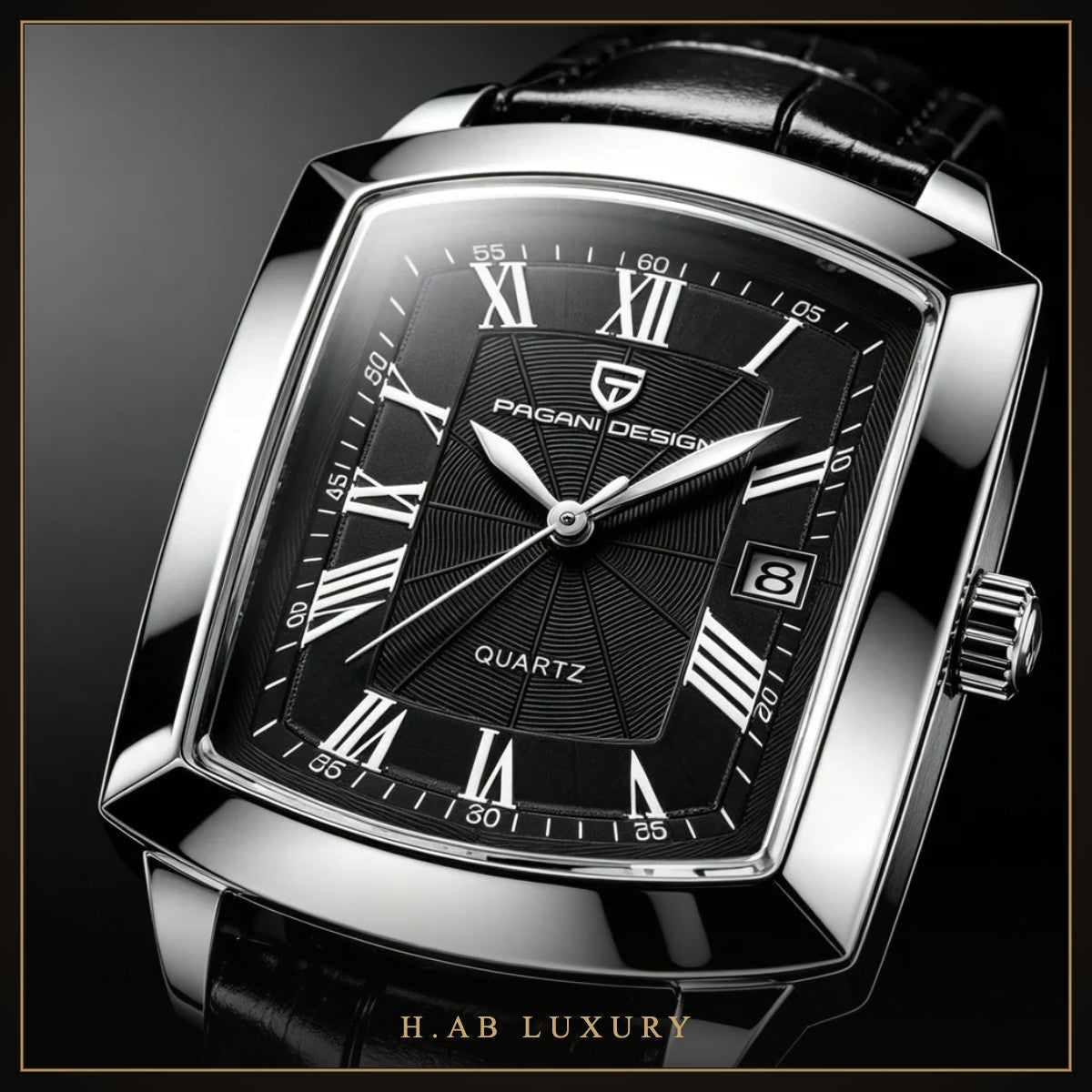 Pagani Design PD-1838 Rectangular Quartz Watch – view 5