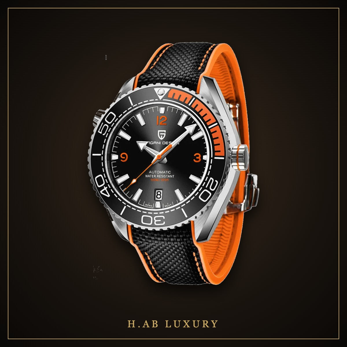 Pagani Design PD-1679 - Diver, Red & Blue Bezel