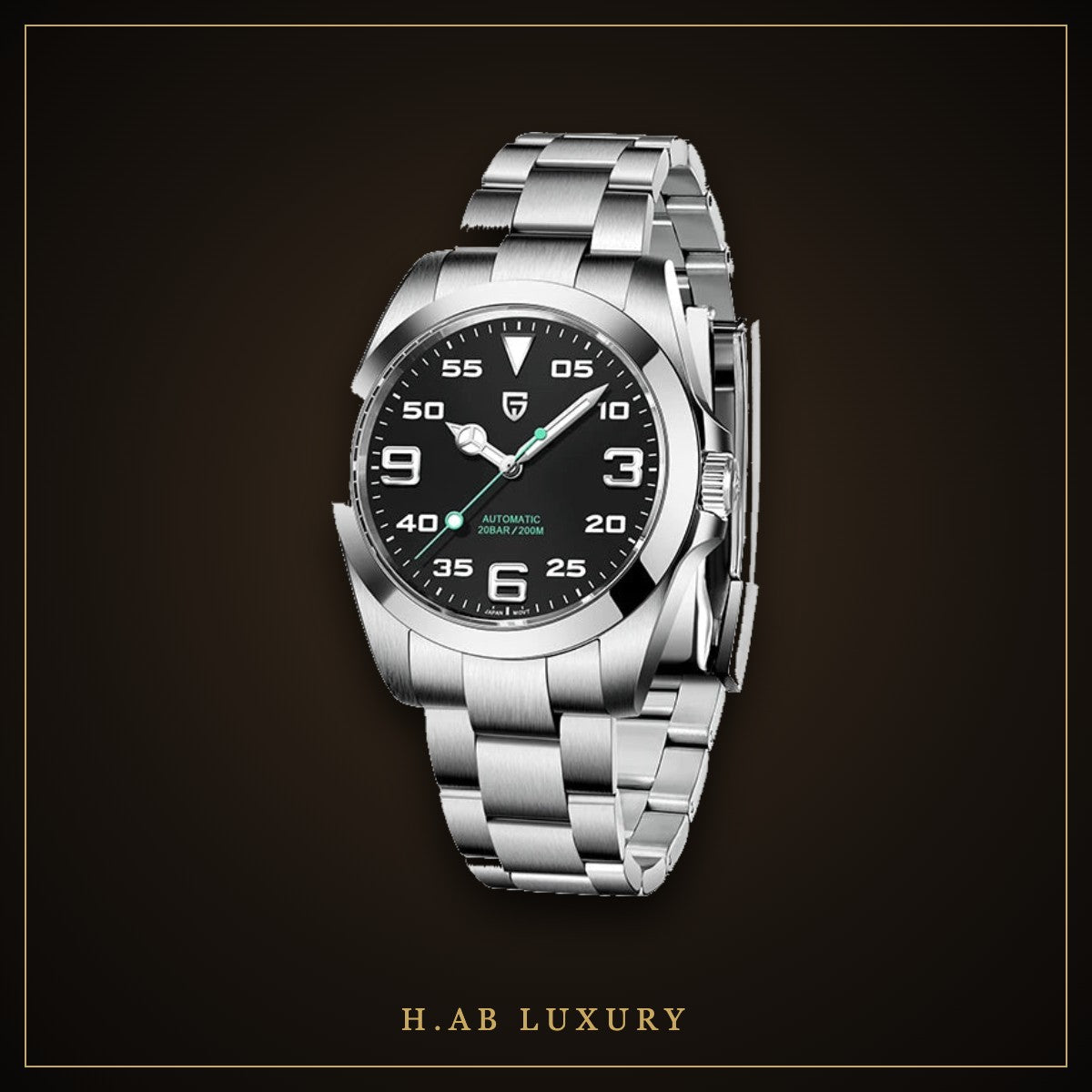 Pagani Design PD-1692 - Explorer Automatic, Black Dial