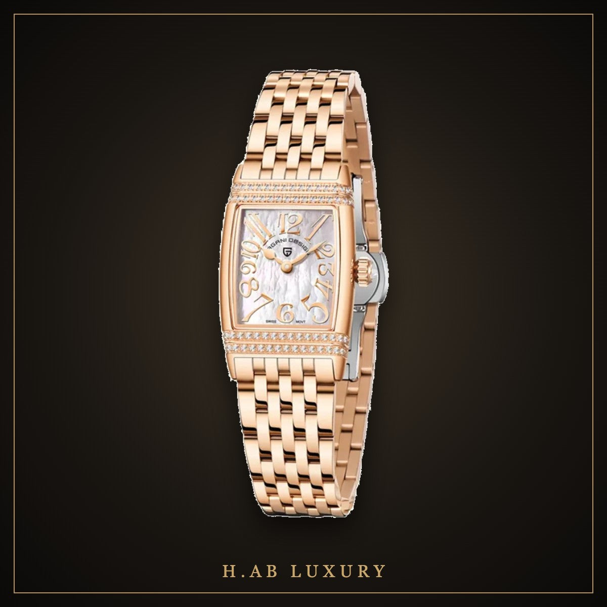 Pagani Design PD-1737L women's rectangular watch