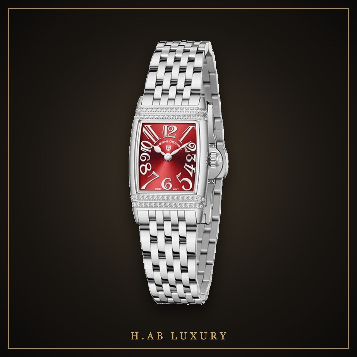Pagani Design PD-1737L women's rectangular watch