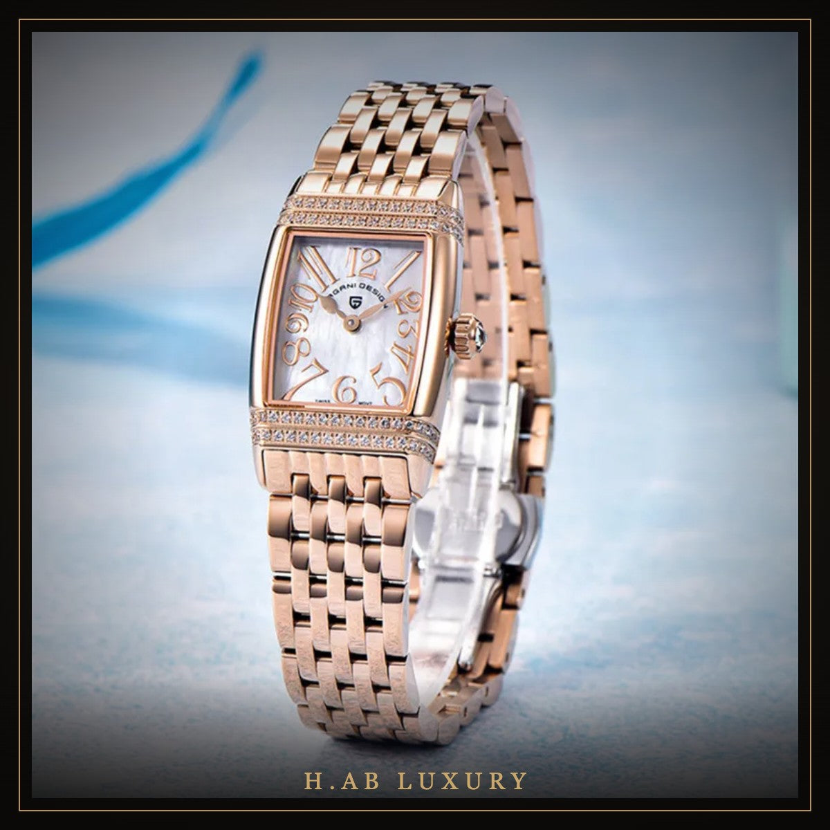 Pagani Design PD-1737L women's rectangular watch