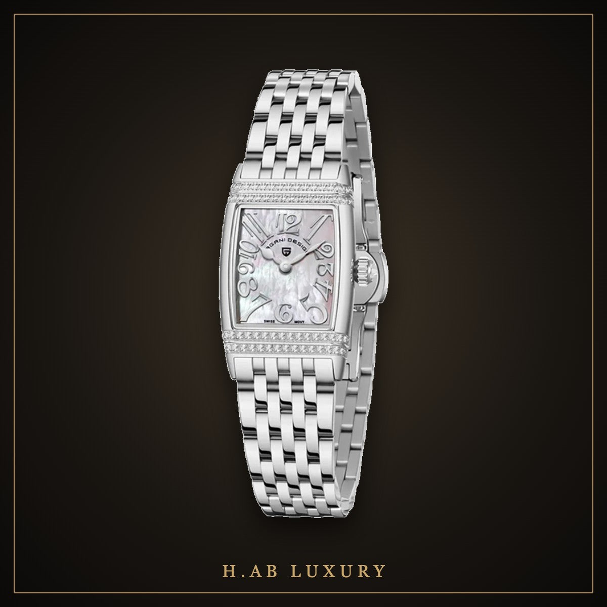 Pagani Design PD-1737L women's rectangular watch