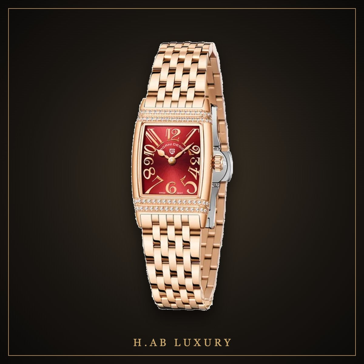 Pagani Design PD-1737L women's rectangular watch