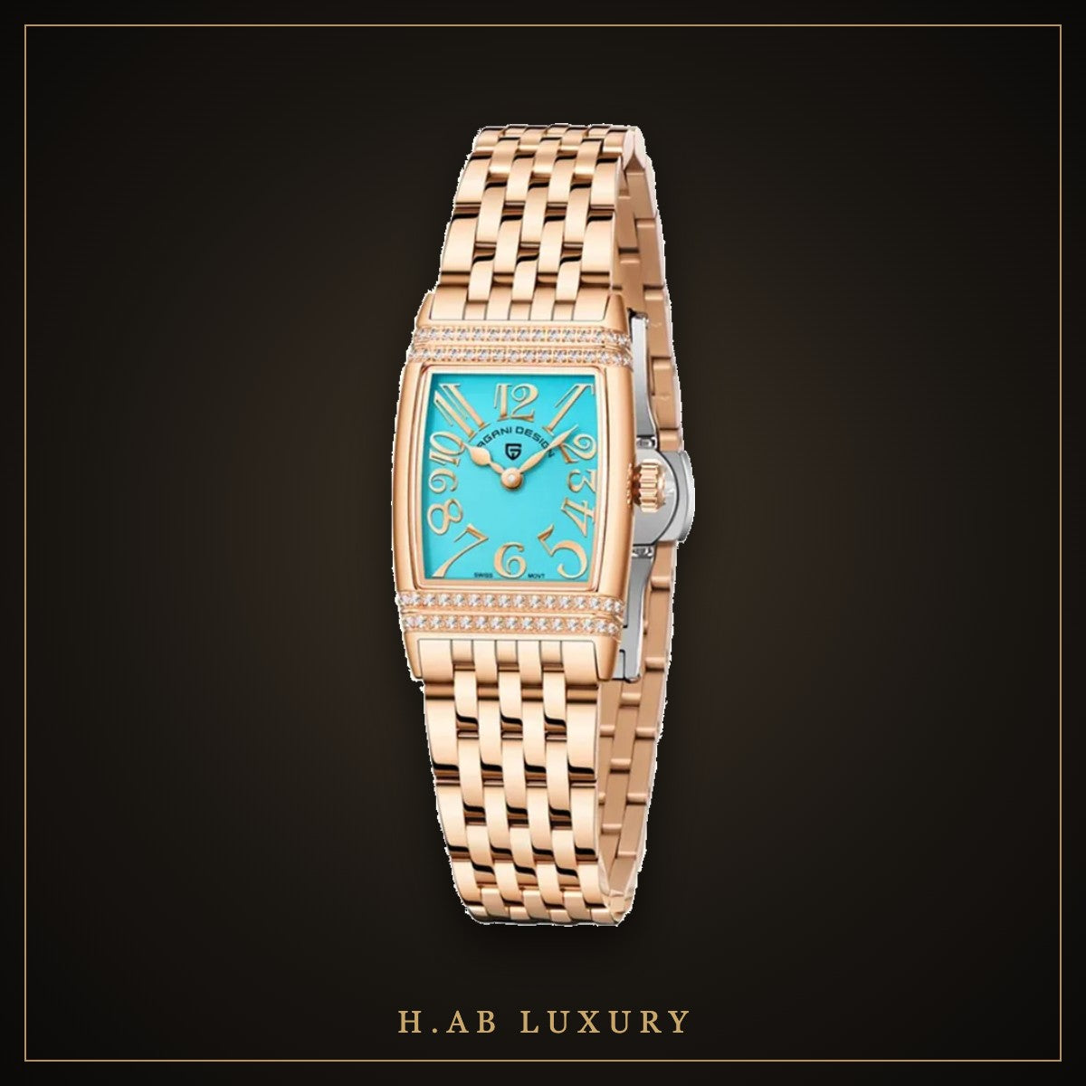 Pagani Design PD-1737L women's rectangular watch