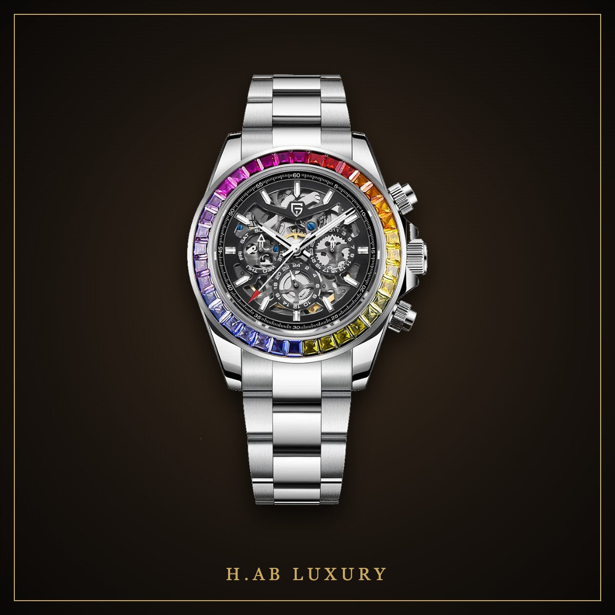 Pagani Design PD-1777 - Skeleton Chronograph
