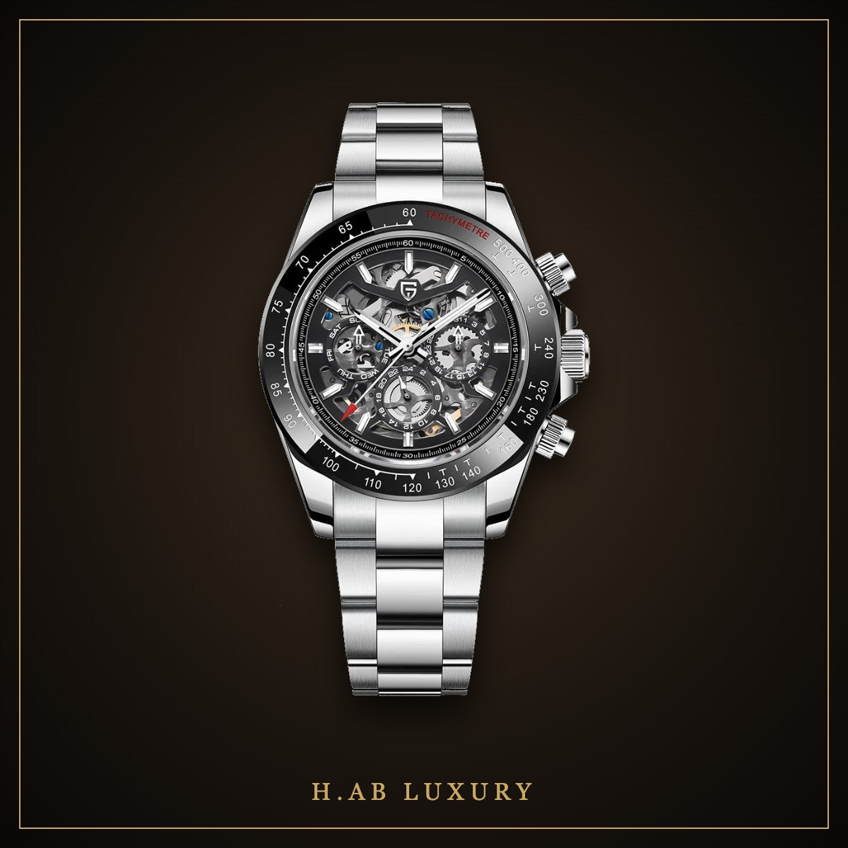 Pagani Design PD-1777 - Skeleton Chronograph