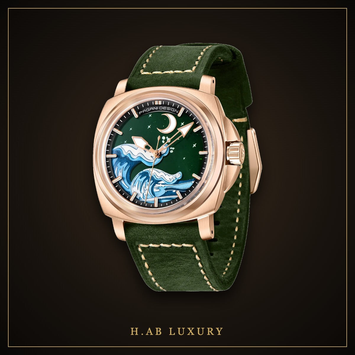 Pagani Design PD-YS014 - Wave Dial Bronze Automatic