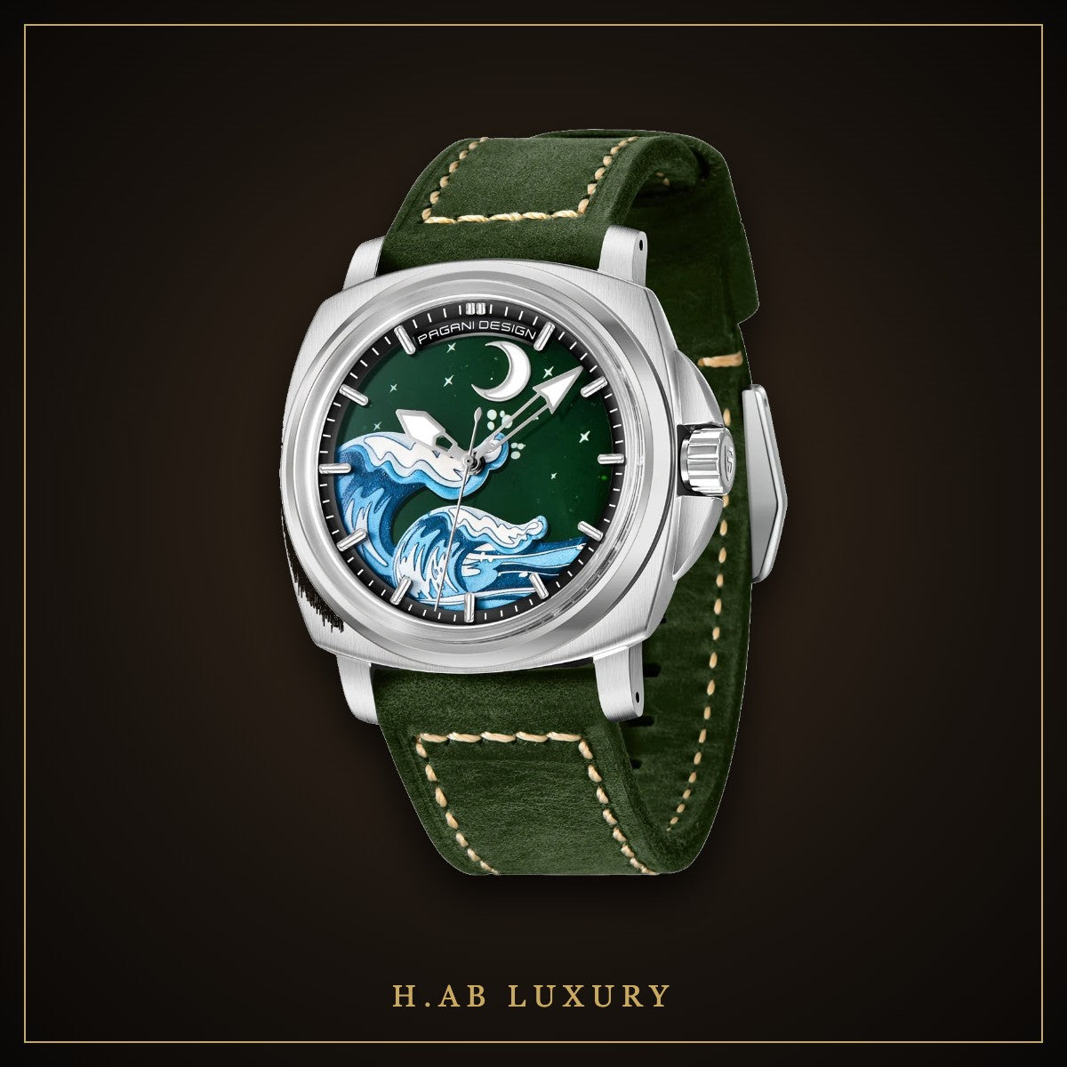 Pagani Design PD-YS014 - Wave Dial Bronze Automatic
