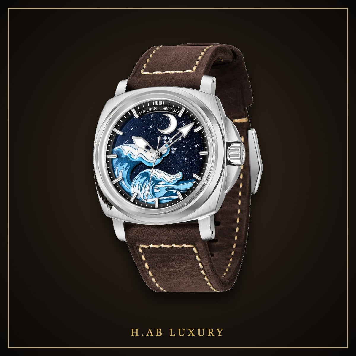 Pagani Design PD-YS014 - Wave Dial Bronze Automatic