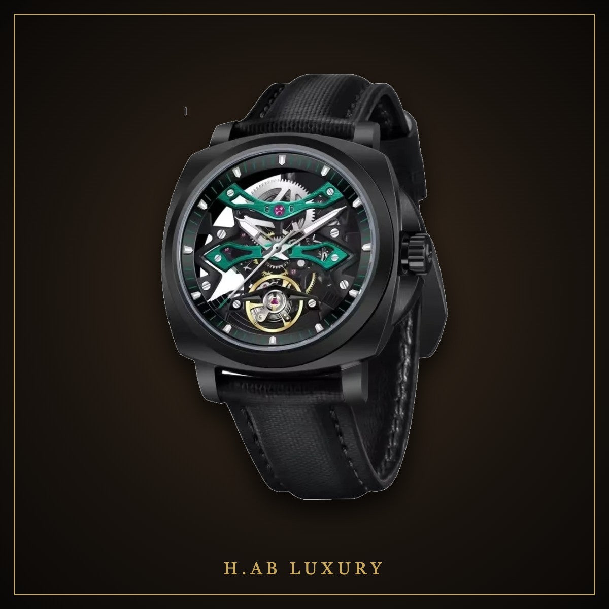 Pagani Design PD-YS017 - Black Skeleton, Luminous