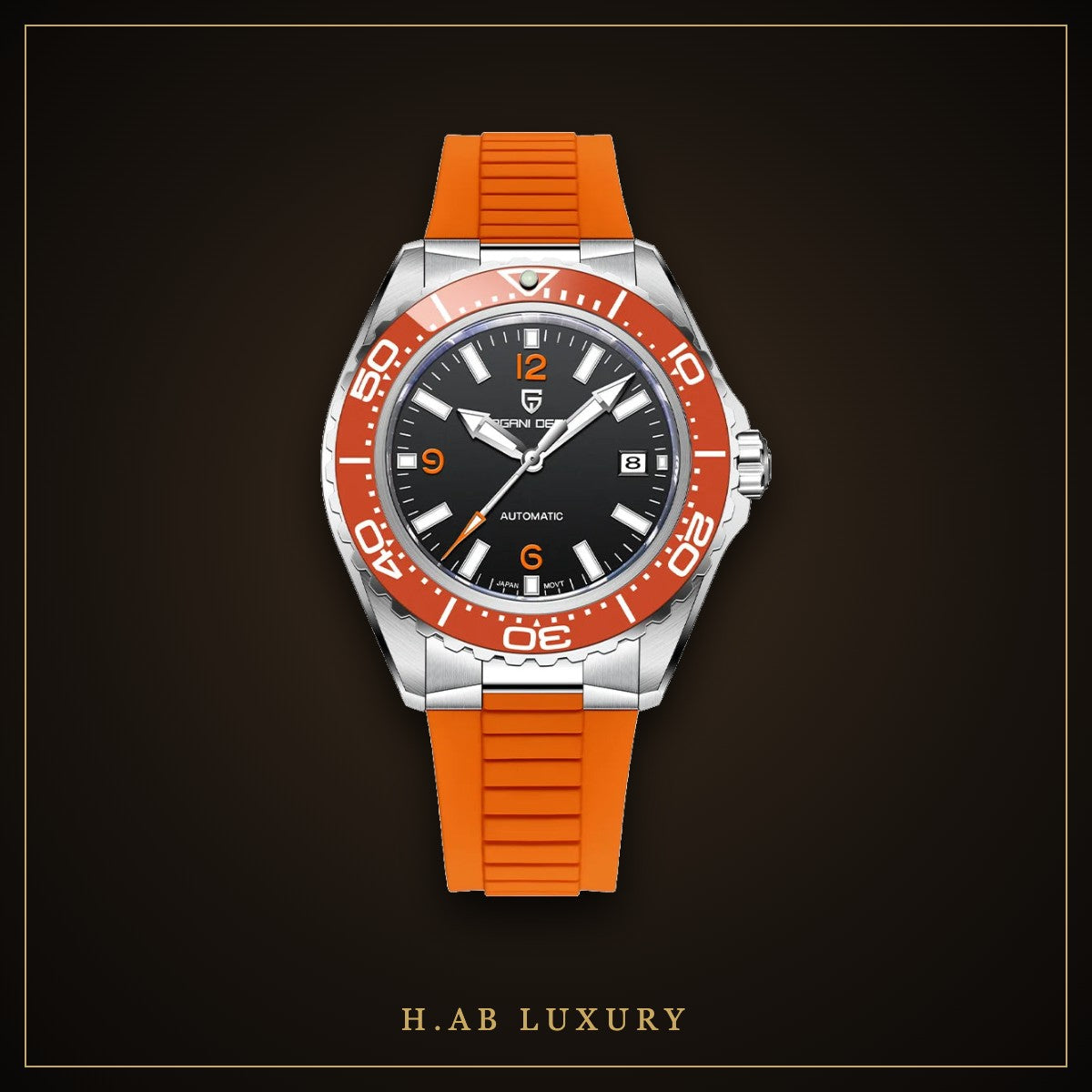 Pagani Design Diver, Red Dial