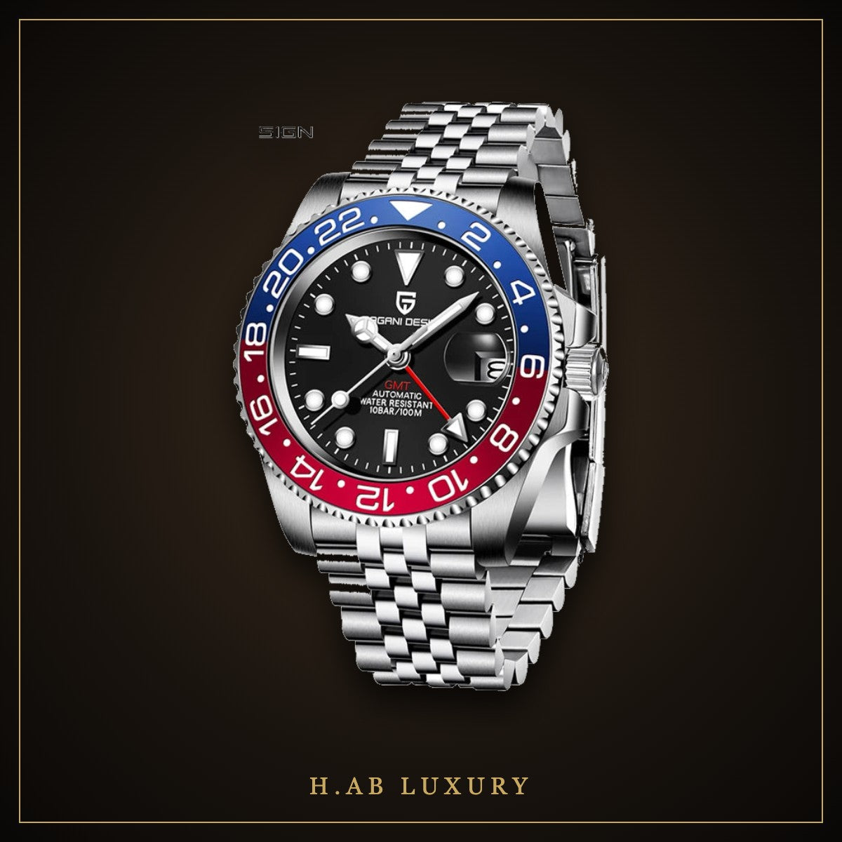 Pagani Design Automatic GMT, Meteorite Dial