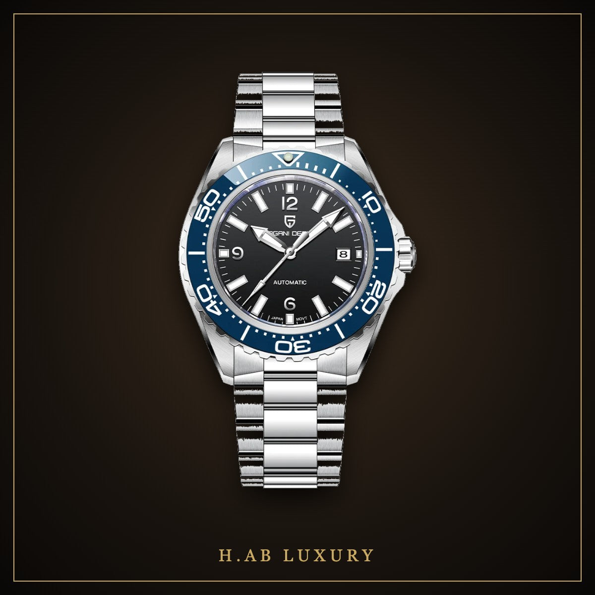 Pagani Design Ceramic Bezel Diver, Blue