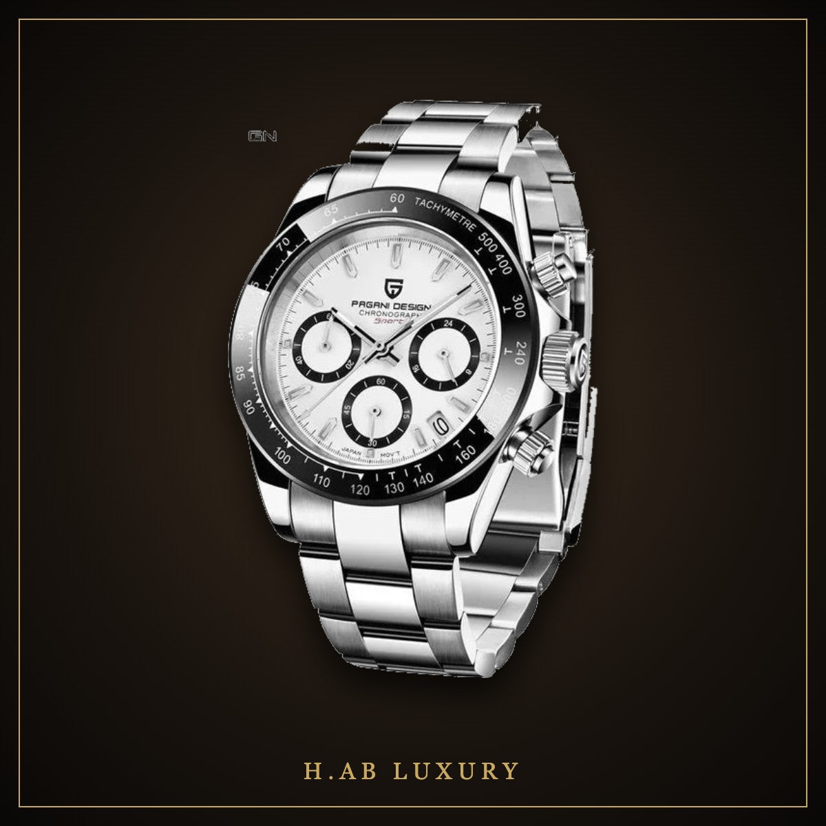 Pagani Design Black Racing Chronograph