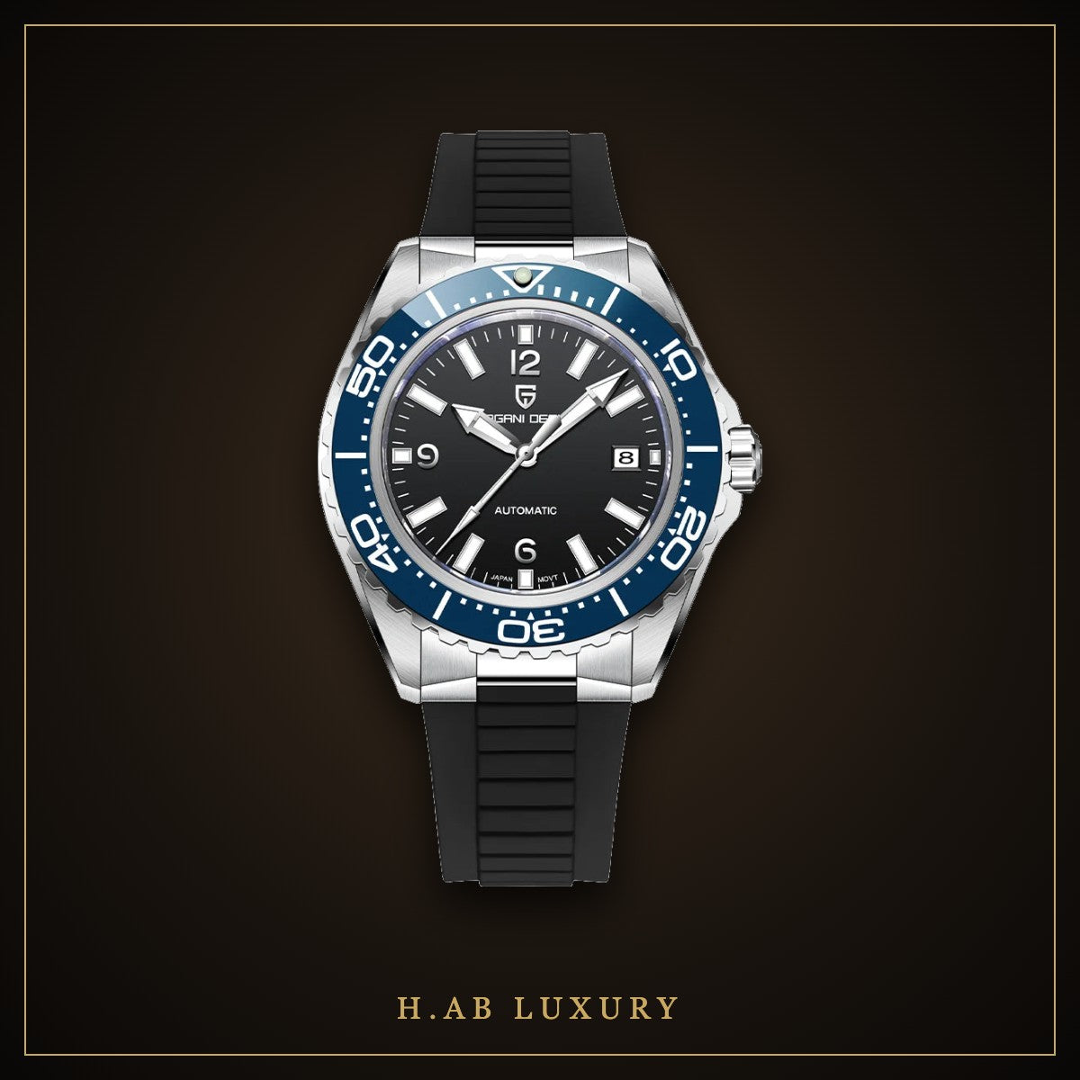 Pagani Design Ceramic Bezel Diver, Blue
