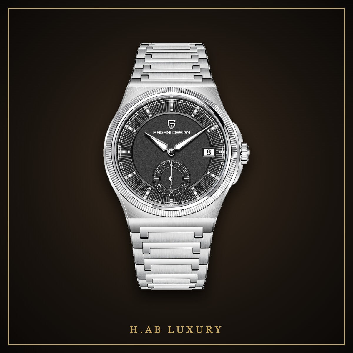 Pagani Design Small Seconds Automatic, Turquoise Dial